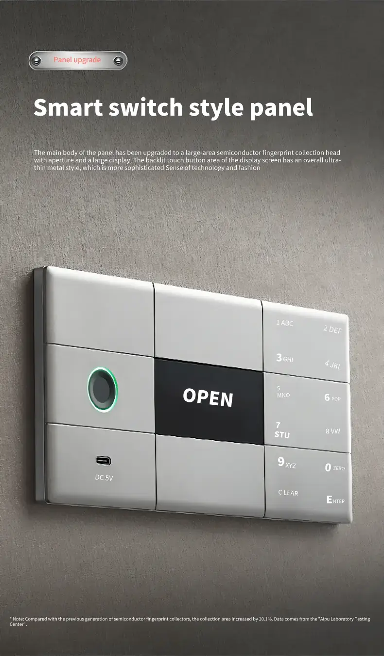 Lingrui III Series Smart Fingerprint Safe 6