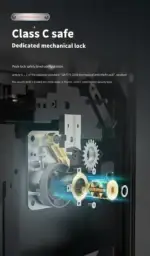 Lingrui III Series Smart Fingerprint Safe2